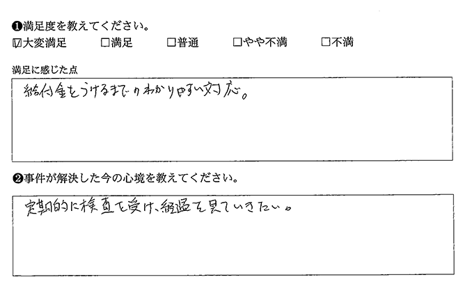 給付金をうけるまでのわかりやすい対応